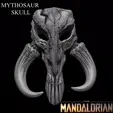 MYTH-GIF.gif 3D PRINTABLE MYTHOSAUR SKULL SORGAN FROG WALKING THE MANDALORIAN