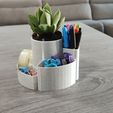 spin-organizer.gif Modern Desk Organizer (No Support Nedded)