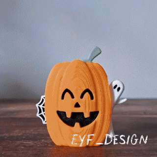 Halloween Fidget Toy  (Print-in-place) 3D model