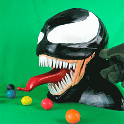 GIF-DULCERA-VENOM-1.gif Fichier STL VENOM FANART・Objet pour imprimante 3D à télécharger