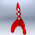 Assemblage.gif Tintin Rocket stronger and accurate model