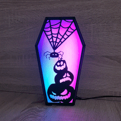 ezgif.com-optimize-9.gif Fichier STL Lampe LED cercueil Halloween・Design pour impression 3D à télécharger