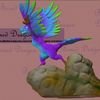 raptor.gif STL file feathered dragon, velociraptor, dromaeosaurid theropod dinosaur jewellery, pendant, necklace, ear ring・3D printer design to download, BoxedDragon