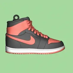 sneaker-turnaround-color.gif Nike Air Jordan 1 - Keychain