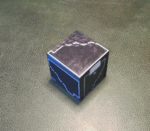 BoxOpening3.gif 12 in 1 Storage cube for Nintendo Switch game cartridges and MicroSD cards