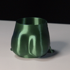 Gif.gif STL-Datei Chunky Sitting Pot kostenlos・Modell zum 3D-Drucken zum herunterladen, TomoDesigns