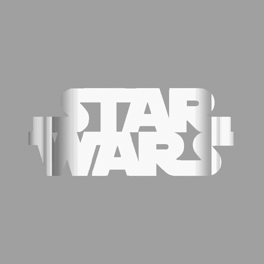 STAR WARS STORMTROOPER FLIP TEXT 3D model
