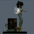 1.gif Noodle Gorillaz figure 3D print model