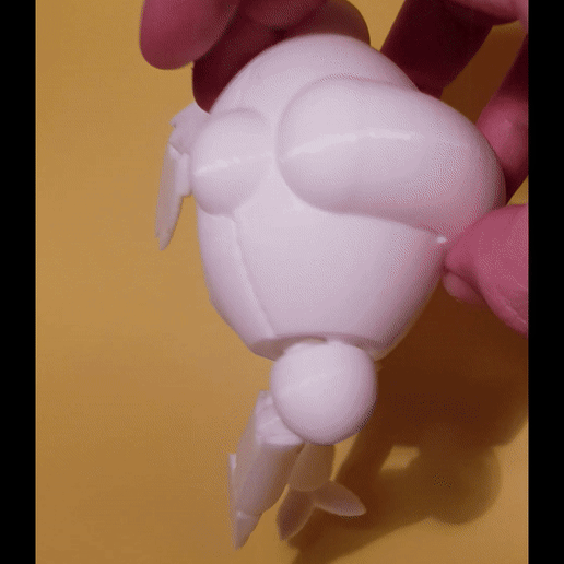 Flexy Giru o gill dragon ball 3D model