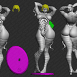 STL.gif Sexy Devil Mimic Girl Baldurs Gates + NudeVer
