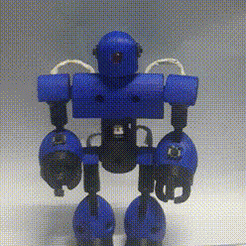 20210906_021317~3.gif Download STL file LED Super Robot • 3D print template, TarekAlMusalli