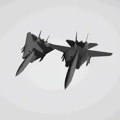 f14.gif Archivo STL Grumman F-14 Tomcat・Plan para descargar y imprimir en 3D