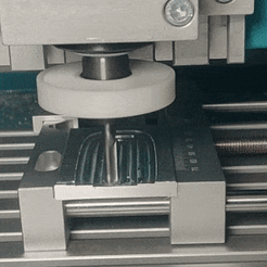 ezgif.com-gif-maker.gif Download STL file Collet Nut Chip Fan • 3D printer template, Misguided_Manufacturing
