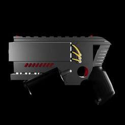 Cpunk-Gif.gif STL file Cyberpunk Pistol・3D printable model to download