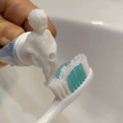 vid.gif STL-Datei pis boy toothpaste herunterladen • 3D-druckbare Vorlage, Albin3D