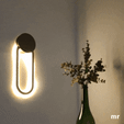 LÁMPARA-DE-PARED-SIN-CABLES1.gif Download file 3D PRINTABLE LED WALL LAMP • Model to 3D print, mromerocreativa