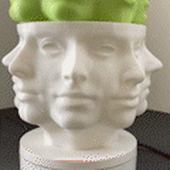 IMG_6977_MOV_AdobeExpress-1.gif STL file Polyface PLANTER - PLANTER - POT・Model to download and 3D print, Tito3D