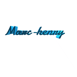 Marc-henry.gif Archivo STL Marc-henry・Plan imprimible en 3D para descargar