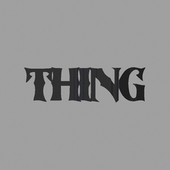 Thing-Flip-Text_.gif STL file THING FLIP TEXT・Template to download and 3D print