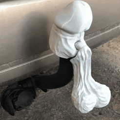 short-dick-videogif.gif Fichier STL Casquette à boules avec boules - Print-in-Place・Objet pour imprimante 3D à télécharger