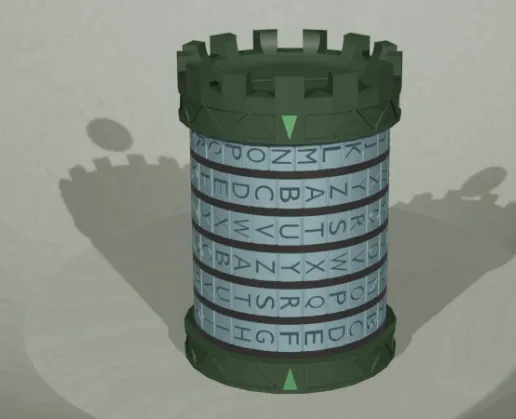 🪙 Medieval Cryptex Tower Coin Bank - 3D Printable Puzzle Safe・ 3D File ...
