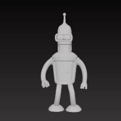 🤖 Bender Bending Rodriguez・ STL File for 3D printing・Cults