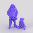 ezgif-4-12c116f386.gif Hagrid and Thor from Harry Potter - 3D Model File STL