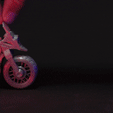 TouringBikeGif.gif Файл STL Туристический велосипед・Шаблон для 3D-печати для загрузки
