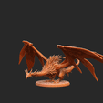Hellkite_Drake.gif Fichier STL Hellkite Drake Dark Souls Miniature STL・Objet imprimable en 3D à télécharger, TheSTLSmith