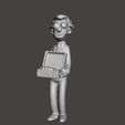 GIF.gif THE SIMPSONS LENNY .STL .OBJ 3D