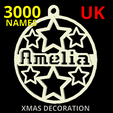 UK-xmas.gif UK Names Christmas Xmas Decoration