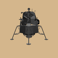 Apollo-Lunar-Modul.gif (Rev1) Apollo + Lunar Module