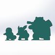 animiertes-gif-von-online-umwandeln-de.gif STL file pokémon carapuce / carabaffe/ tortank・3D print model to download