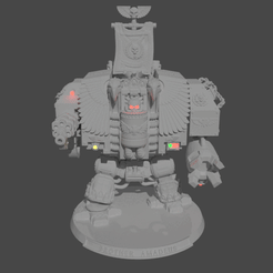 По-кругу.gif Fichier 3D ROBOT MARCHEUR DE LA MORT (SOUTENU)・Modèle imprimable en 3D à télécharger, HeBeDuMka