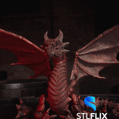 Epic-Articulated-Dragon.gif Fichier 3D Dragon articulé épique・Plan pour impression 3D à télécharger