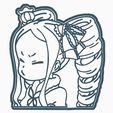 GIF-1.gif STL file BEATRICE COOKIE CUTTER / RE ZERO ANIME・3D print model to download