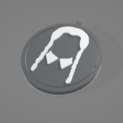 wednesday-keychain-Flipper-SPinner.gif STL file Wednesday Spinning Keychain !・3D printer model to download