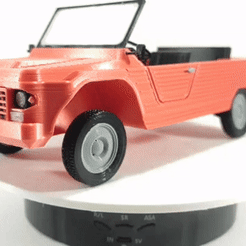 ezgif.com-gif-maker.gif Fichier 3D Citroën Mehari・Plan pour impression 3D à télécharger