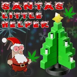 Vorschauanimation.gif Santas Little Helper - Leaf dispenser - Filter holder - Stuffer - 420