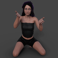 01.gif 3D file Disappointed Eve・Model to download and 3D print