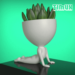 TIMUX_MY21.gif STL file ROBERT PLANT YOGA COBRA POSE・3D print object to download