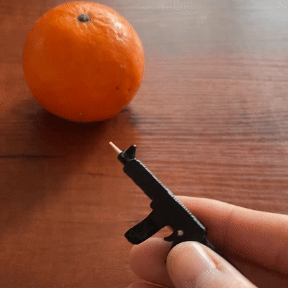 Tootpick Rifle | AR-15 Blaster | Keychain Rifle
