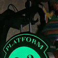 platform-9-3-4.gif Harry Potter Platform 9 3/4 Hogwarts Express. wall mountable sign