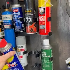 IMG_8351.gif Spring-loaded wall mount for WD40, Spray Paint Can, Super 77