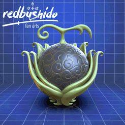 untitled.gif STL file AKUMA NO MI: KAGE KAGE NO: GECKO MORIA DEVIL FRUIT.・3D printing template to download, RedBushido