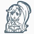 GIF1.gif STL file MINERVA COOKIE CUTTER / RE ZERO ANIME・Model to download and 3D print
