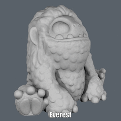 Everest.gif Download STL file Everest (Easy print no support) • 3D print model, Alsamen