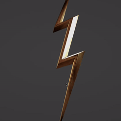 ezgif.com-gif-maker-1.gif Free STL file Zeus Thunderbolt from Thor: love and thunder・Object to download and to 3D print, soswow