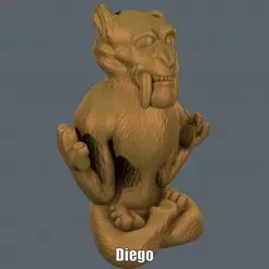 Diego.gif Diego (Easy print no support)