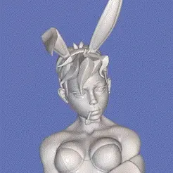 BB.gif Free 3D file Blue Bunny・3D printer design to download